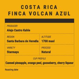 Costa Rica Finca Volcan Azul