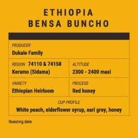 Ethiopia Bensa Buncho